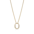 Tiffany&Co. Lock Necklace Full Diamond