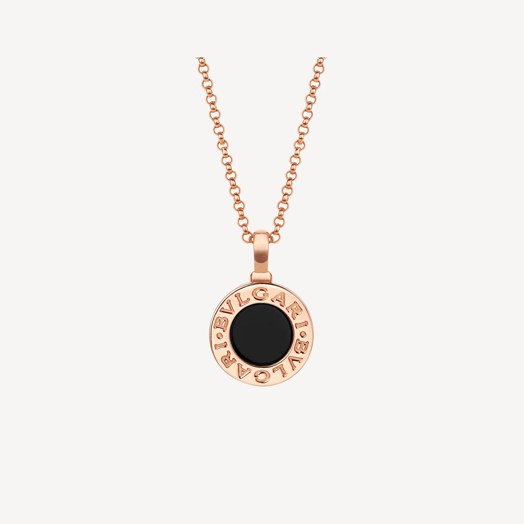 Bvlgari Necklace Rose Gold