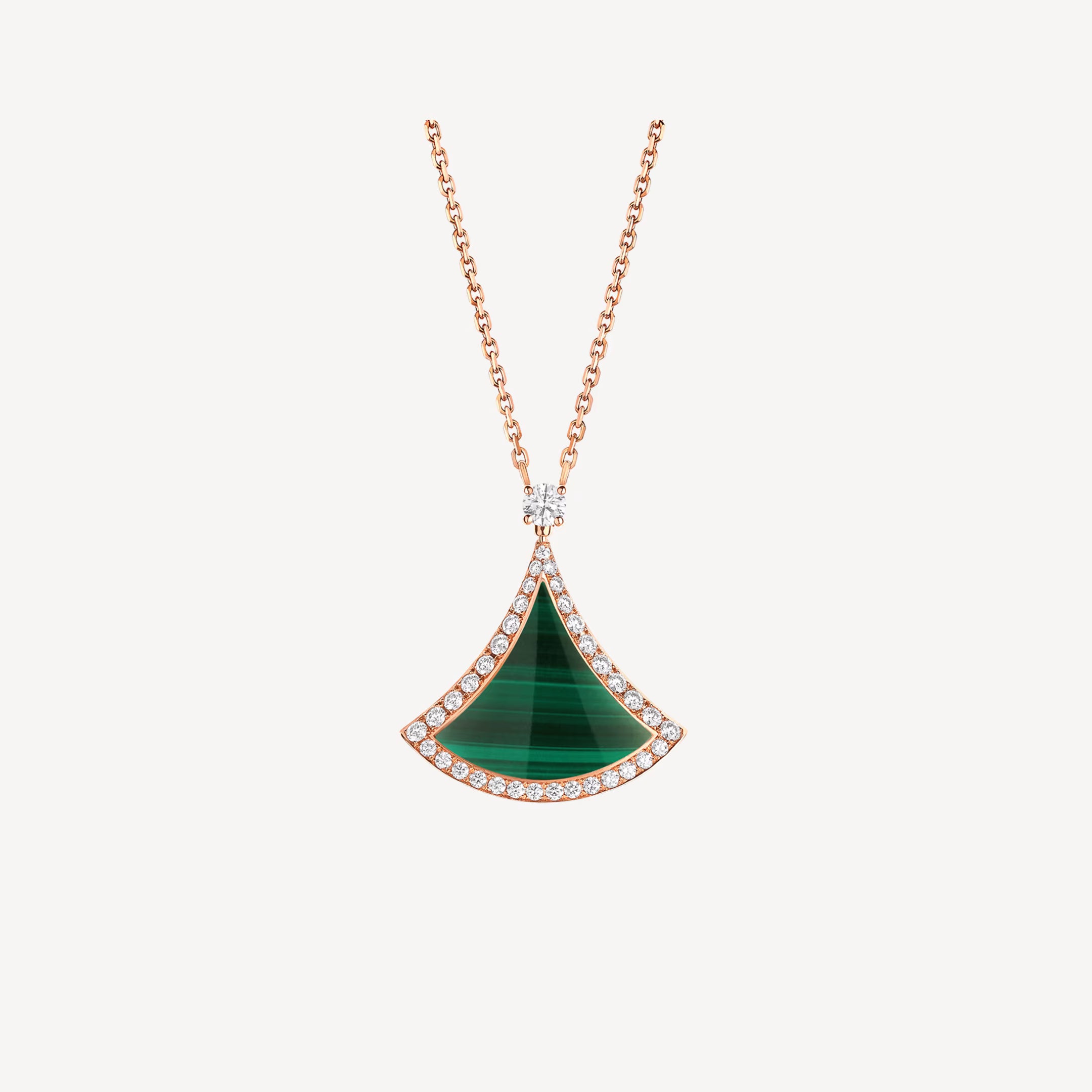 Bvlgari Diva Dream Necklace Malachite , Diamond