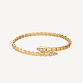Bvlgari Serpenti Viper Bracelet Rose Gold With Diamond