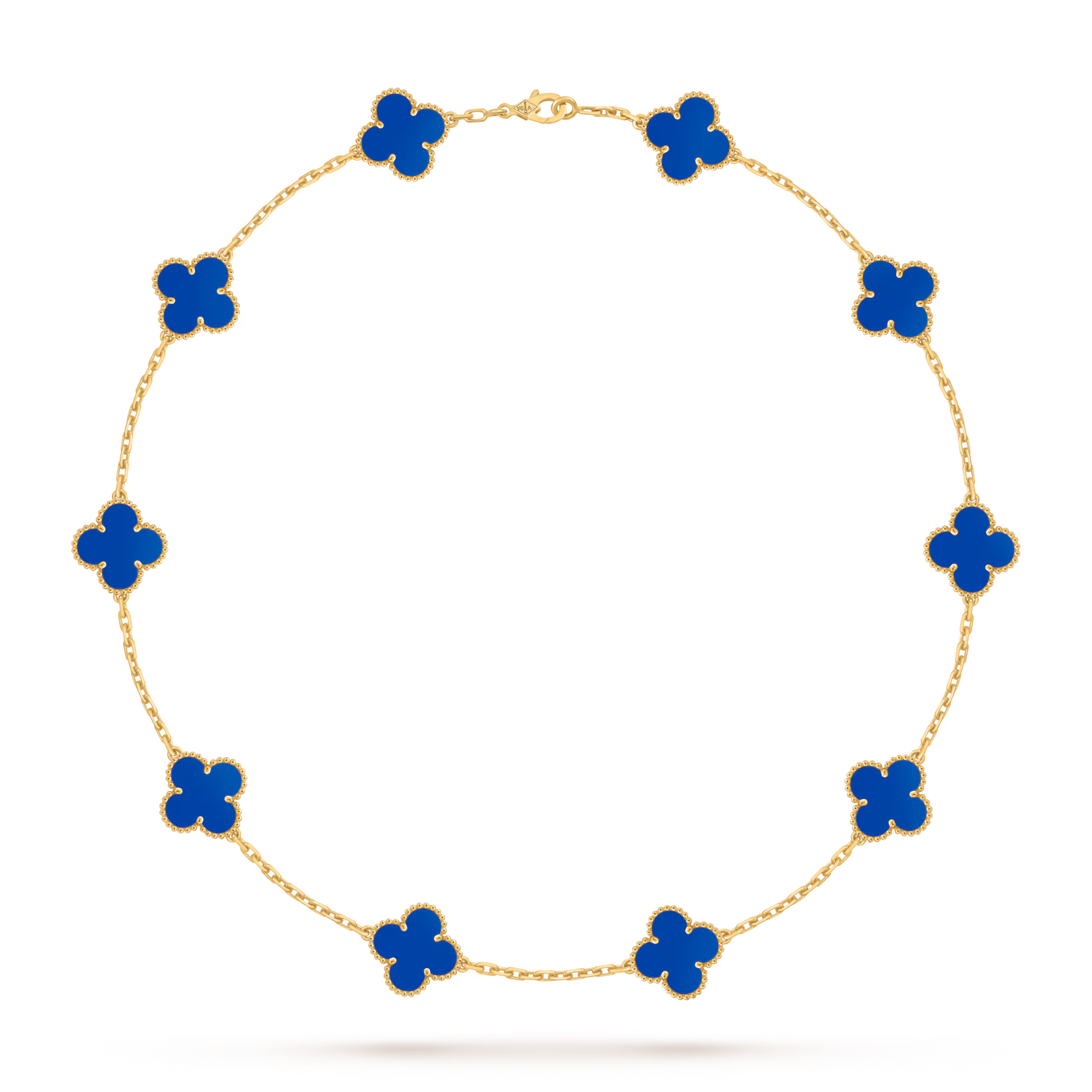 Van Cleef & Arpels 10 Motifs Agate Necklace