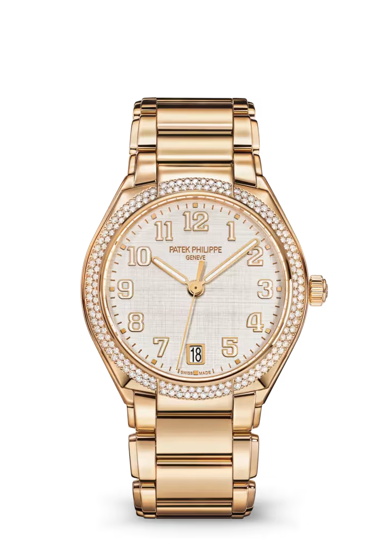 Patek Philippe Twenty~4 Rose gold x White