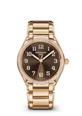 Patek Philippe Twenty~4 Rose Gold x Brown