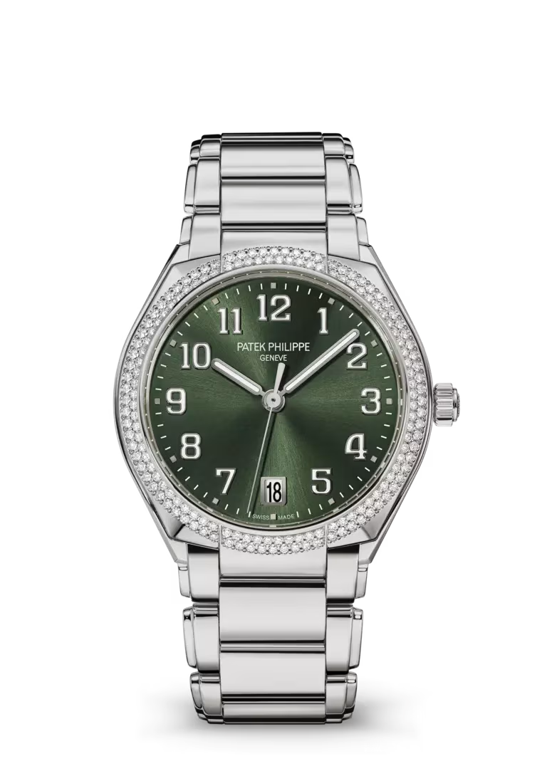 Patek Philippe Twenty~4 White Gold x Green