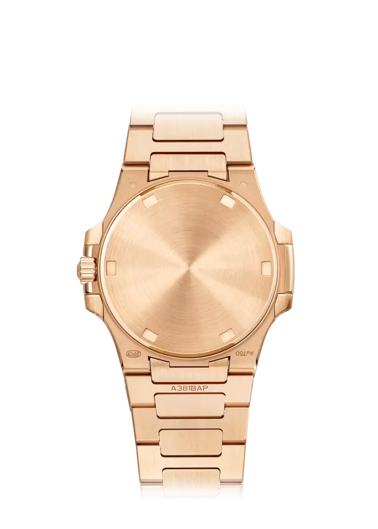 Patek Philippe Nautilus Full Rose Gold , Diamond Bezel