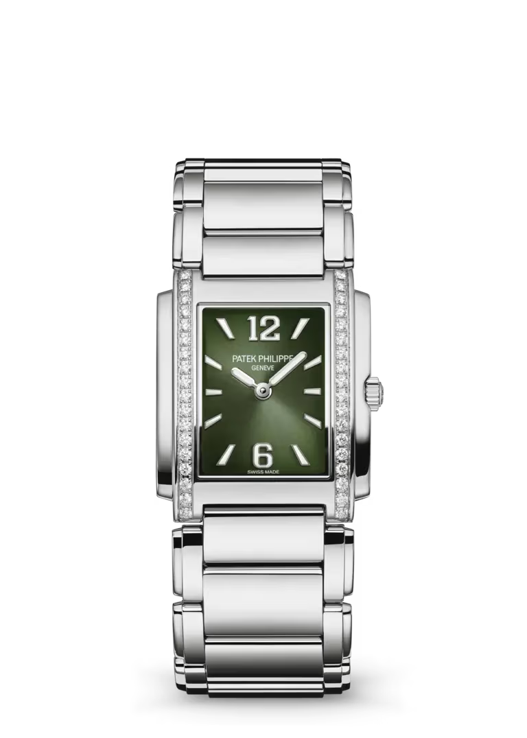 Patek Philippe Twenty~4 White Gold x Green