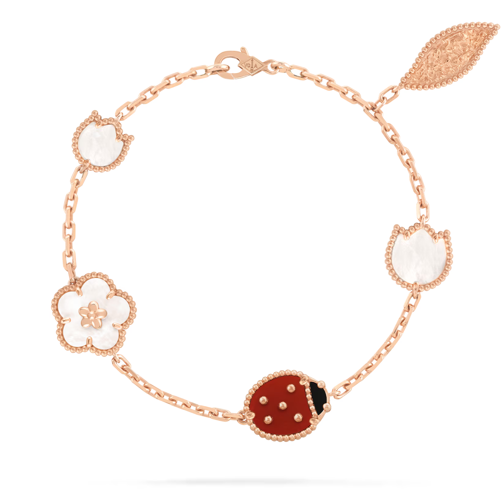 Vancleef & Arpels Lucky Spring Bracelet 5 motifs
