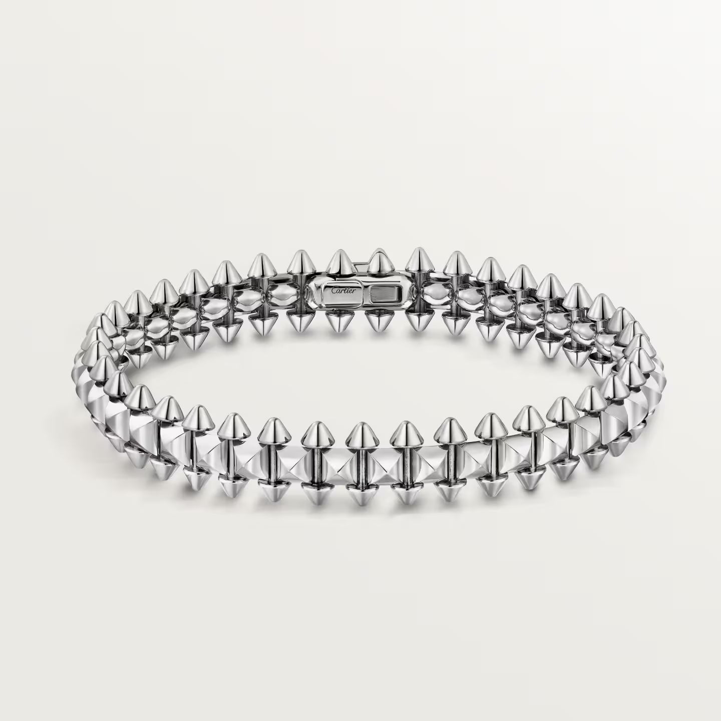 Clash De Cartier Bracelet White Gold Edition ( Thick Model ) ( By order )