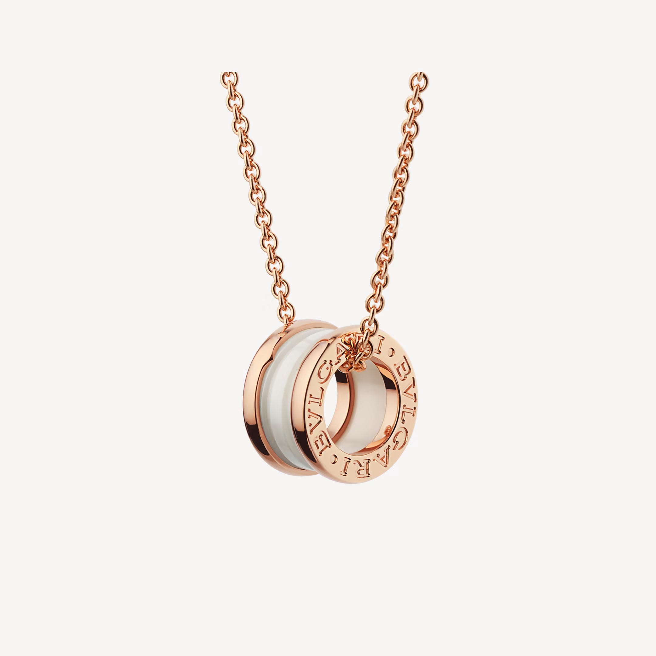 Bvlgari B.zero Necklace Rose Gold