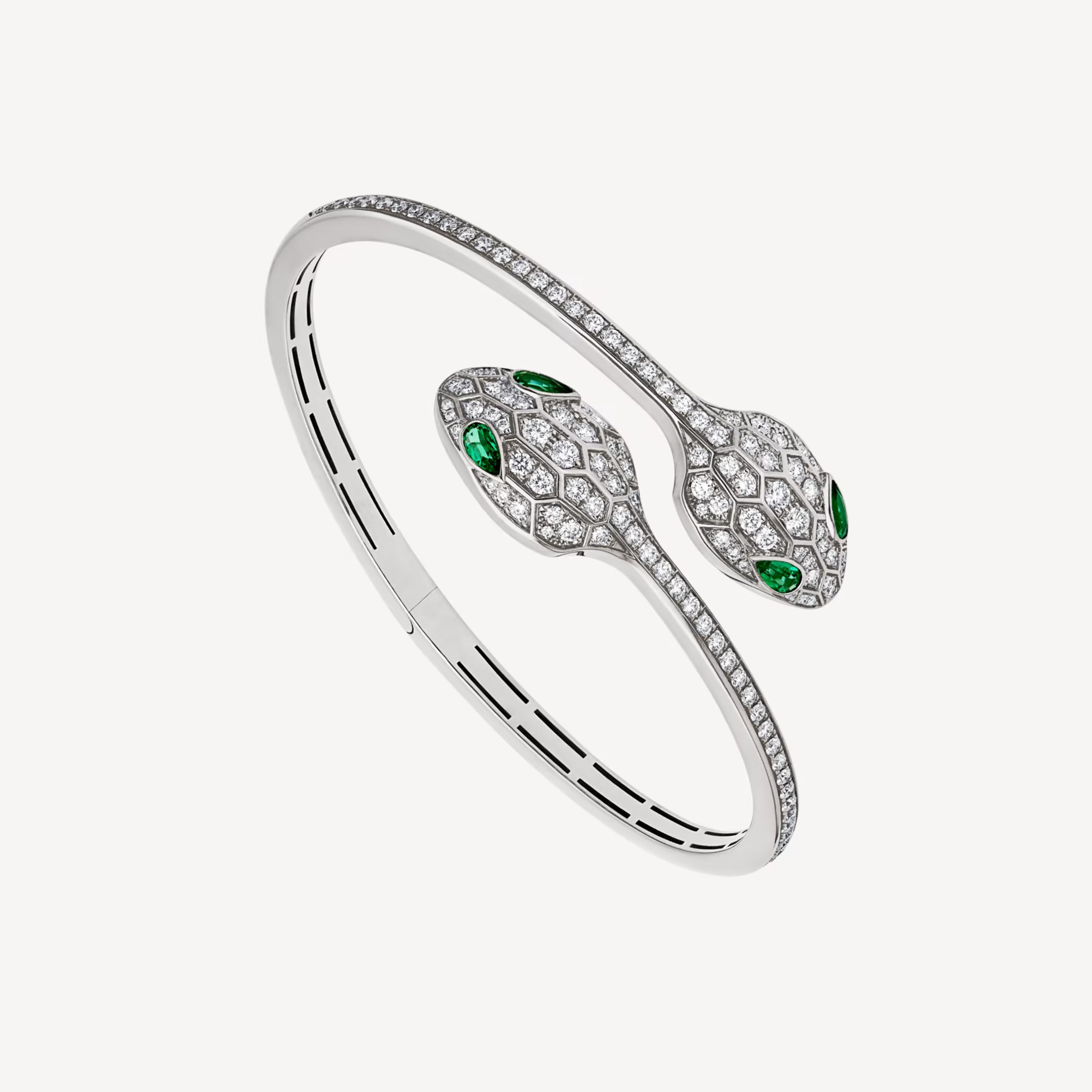 Bvlgari Serpenti Seduttori Emeralds with Rubellite
