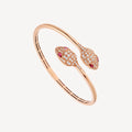 Bvlgari Serpenti Seduttori Bracelet Diamonds With Rubellite