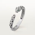 Panther De Cartier Bracelet Silver With Diamonds
