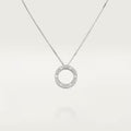 Cartier Love Pendant , Diamonds