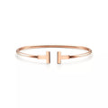 Tiffany&Co. T Bracelet Rose Gold