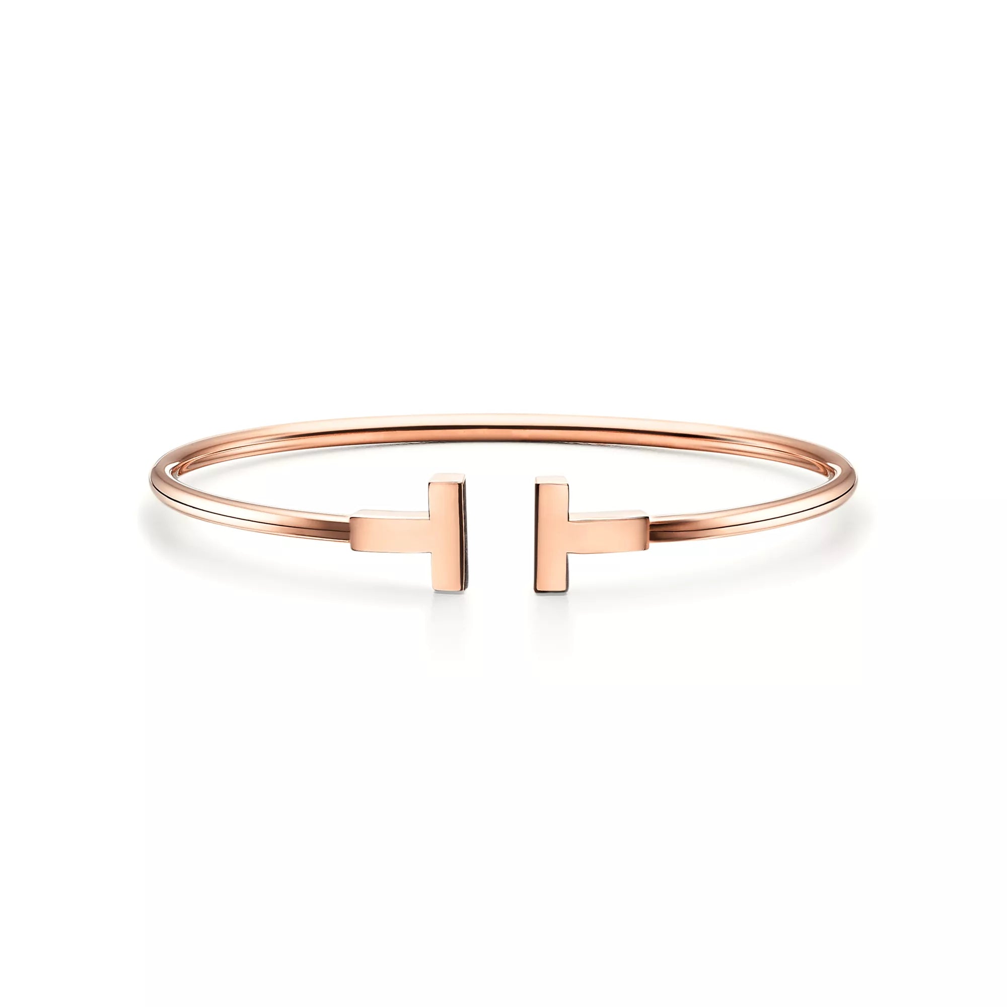 Tiffany&Co. T Bracelet Rose Gold