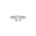 Tffany&Co. T ring , Silver , Diamond