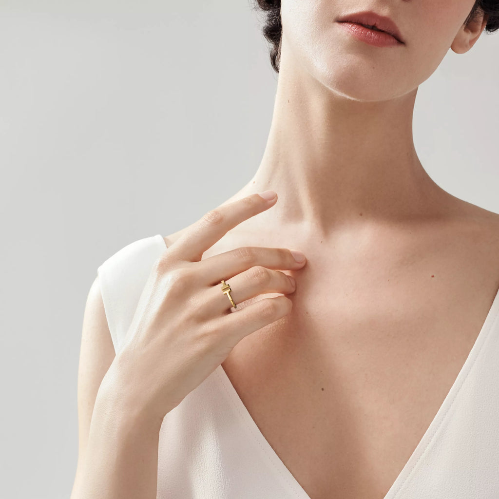 Tiffany & Co. T Ring , Gold