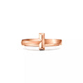 Tiffany&Co. T Ring , Rose Gold