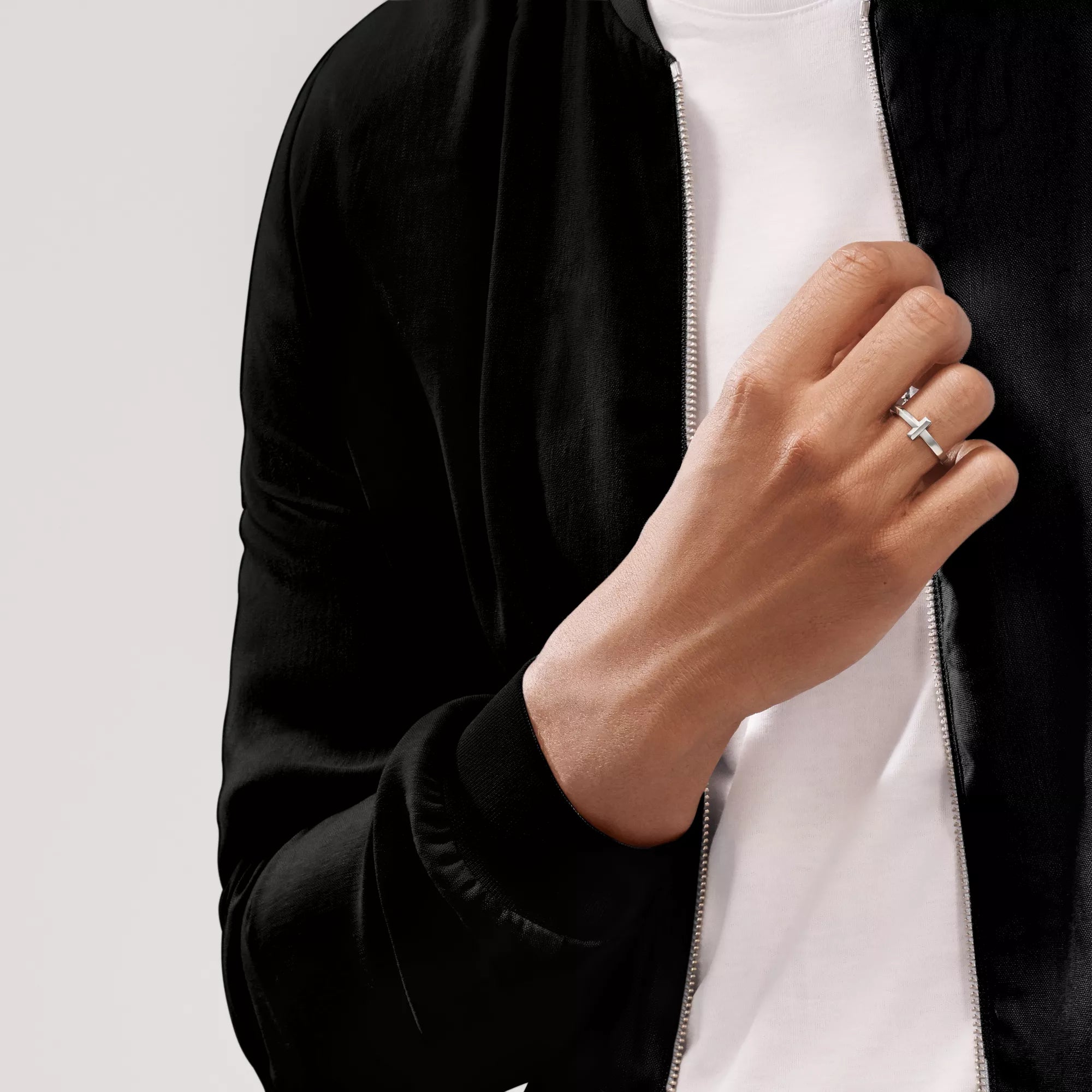 Tiffany&Co. T Ring , Silver