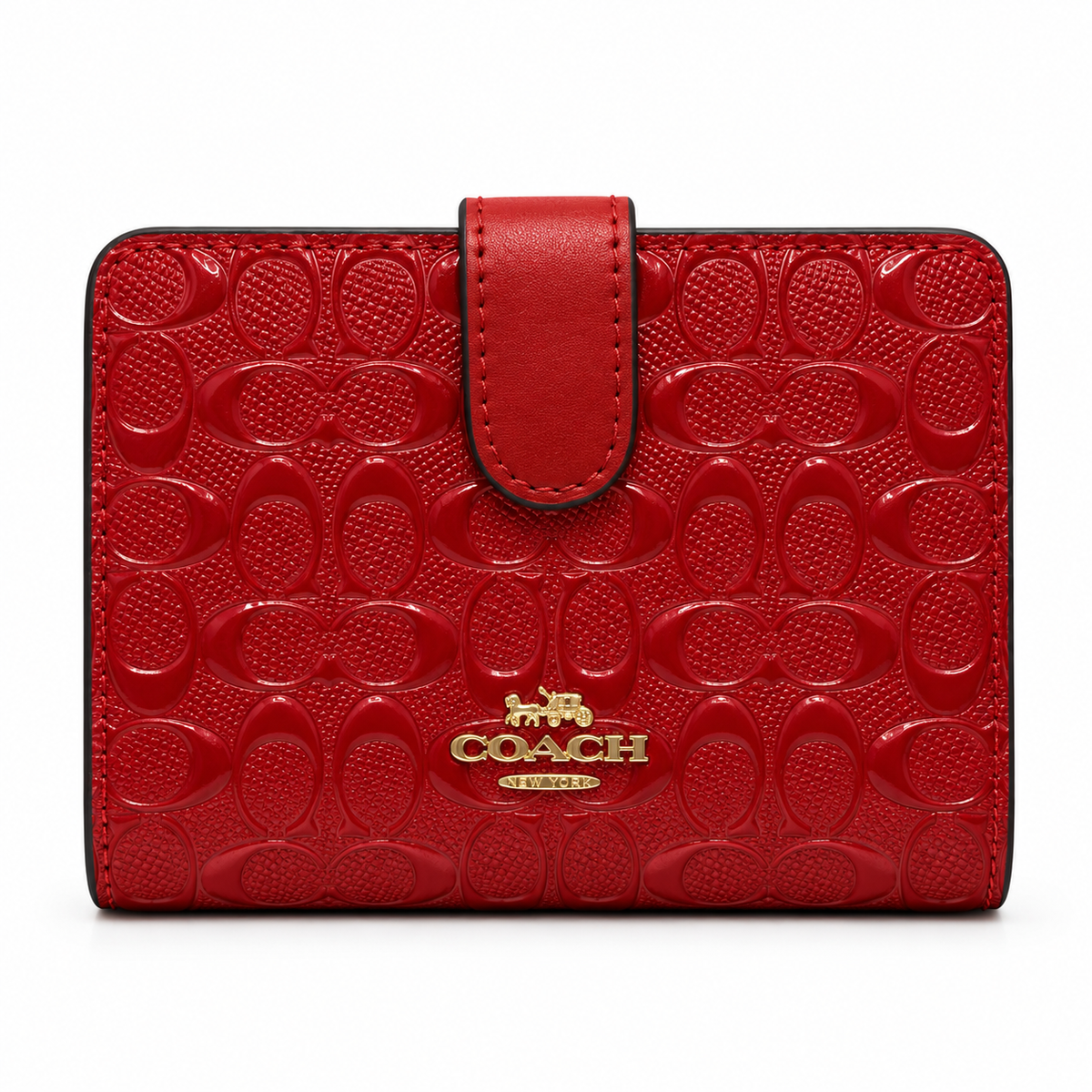 Coach wallet red