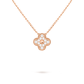 Vanclef & Arpels Vintage Alhmabra Necklace , Diamond