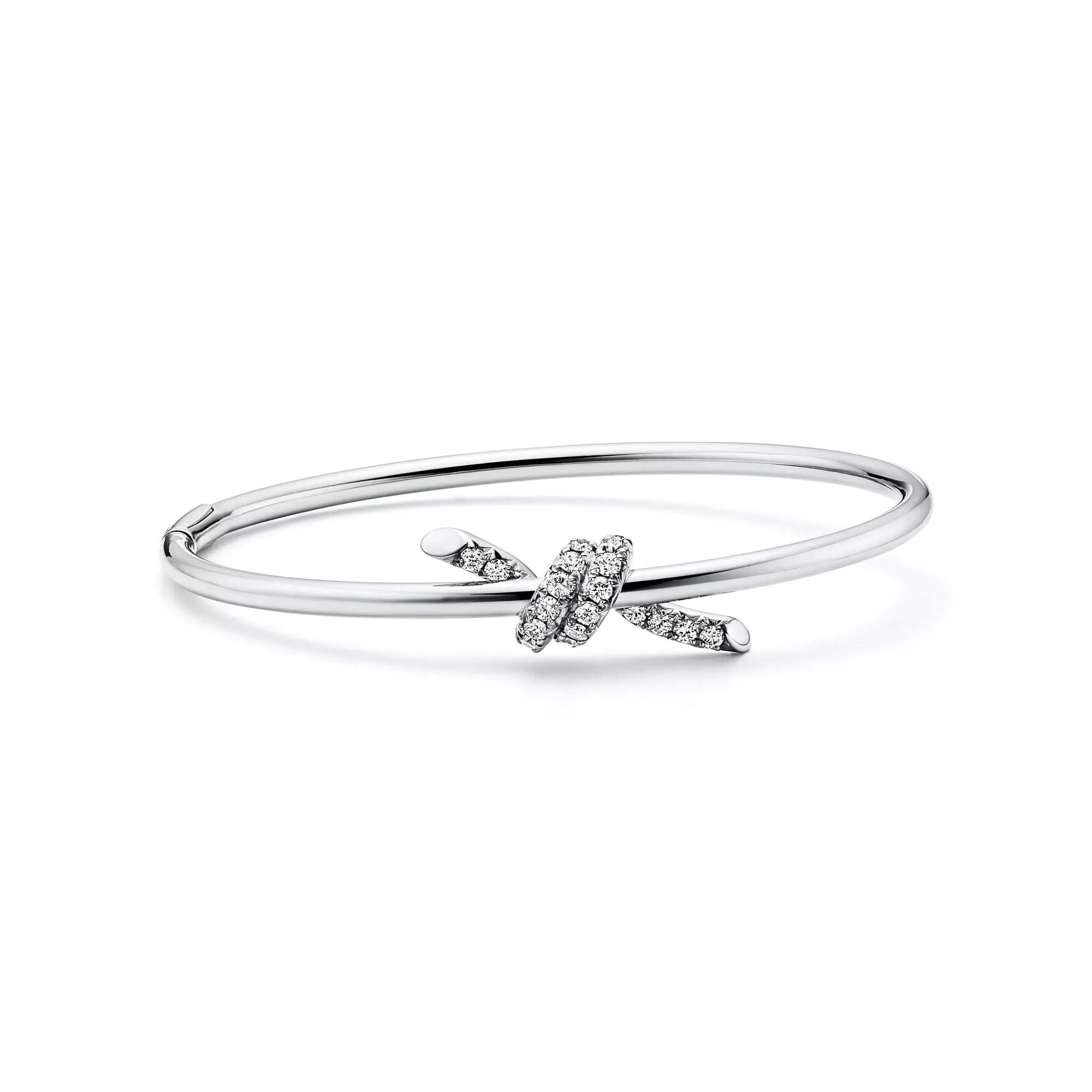 Tiffany&Co. Knot Bracelet With Diamond