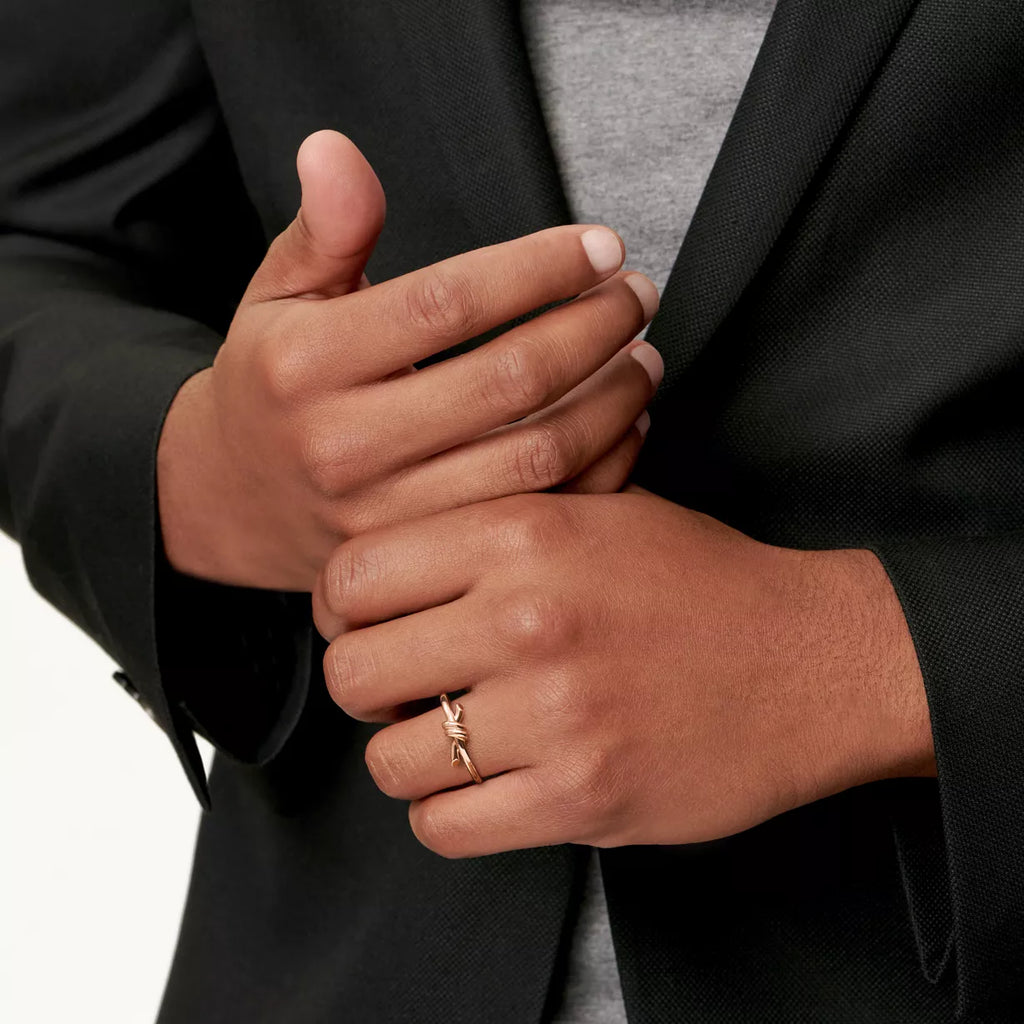 Tiffany&Co. Knot Ring , Rose Gold