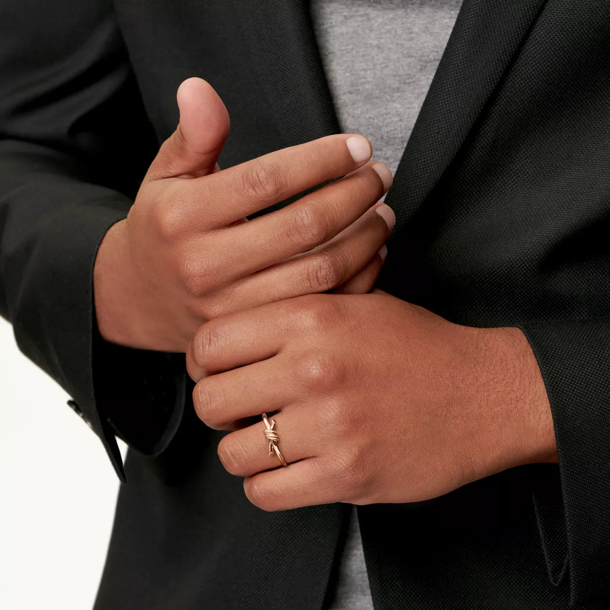 Tiffany&Co. Knot Ring , Rose Gold