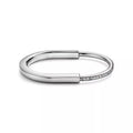 Tiffany&Co. Lock Bracelet Half Diamond