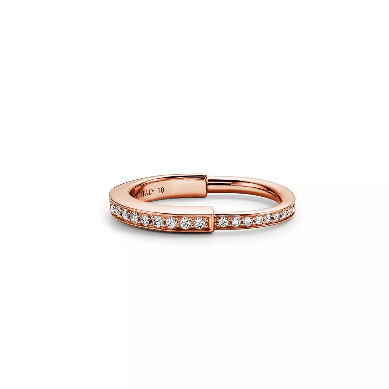 Tiffany&Co. Lock , Rose Gold , Diamond