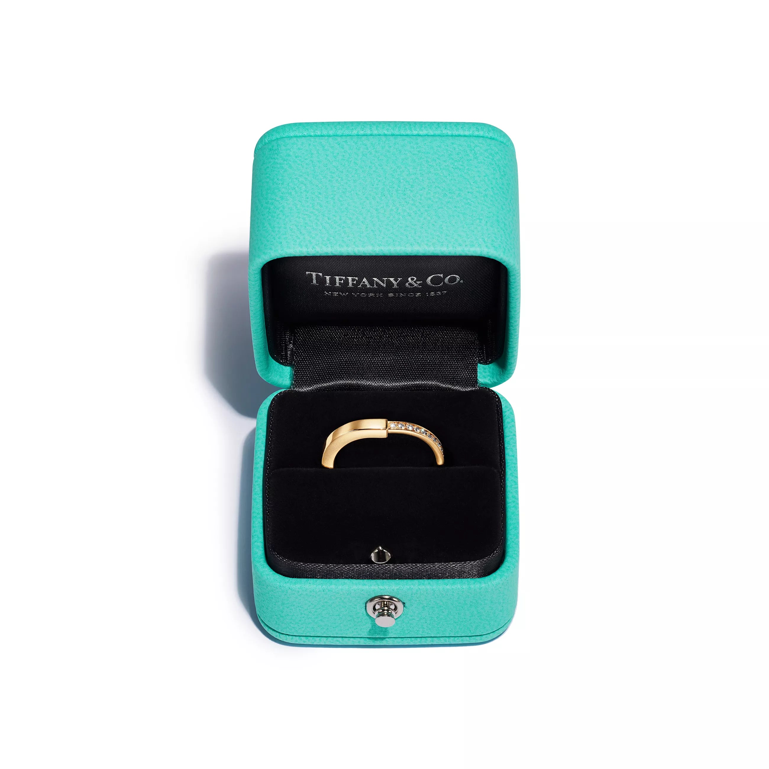 Tiffany&Co. Lock Ring , Gold , Ring