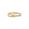 Tiffany&Co. Lock Ring , Gold , Ring