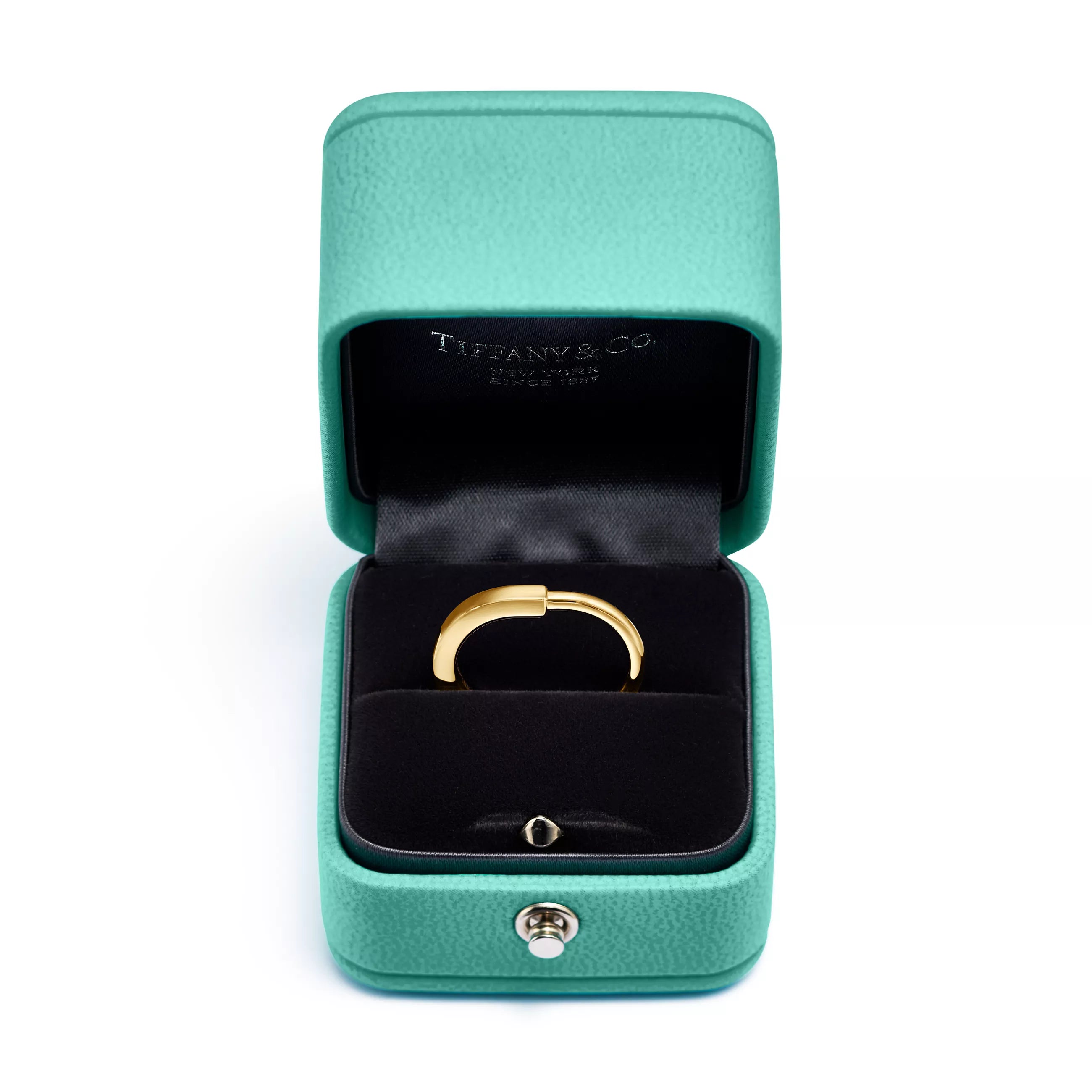 Tiffany&Co. Lock Ring , Gold