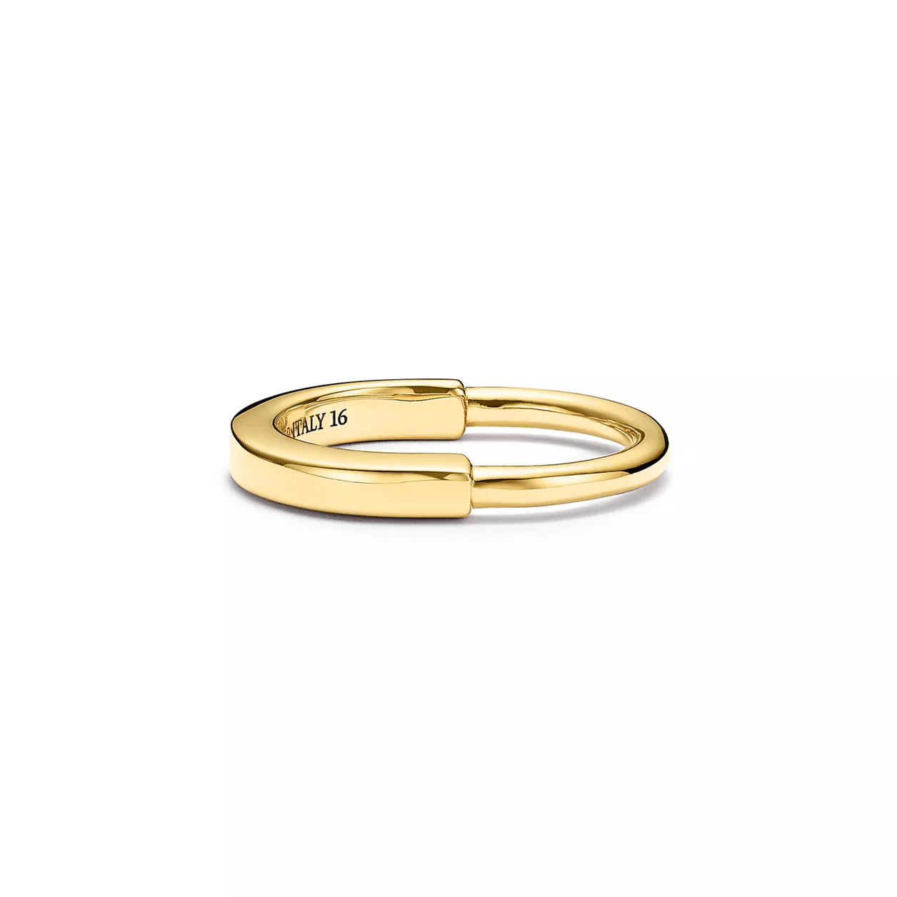 Tiffany&Co. Lock Ring , Gold