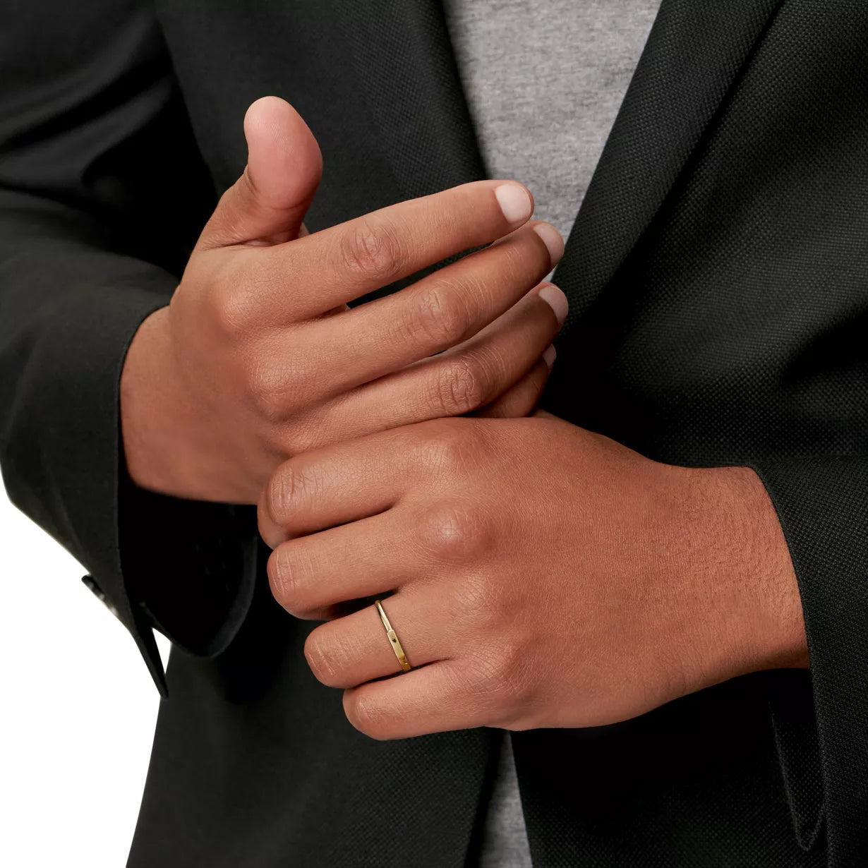 Tiffany&Co. Lock Ring , Gold