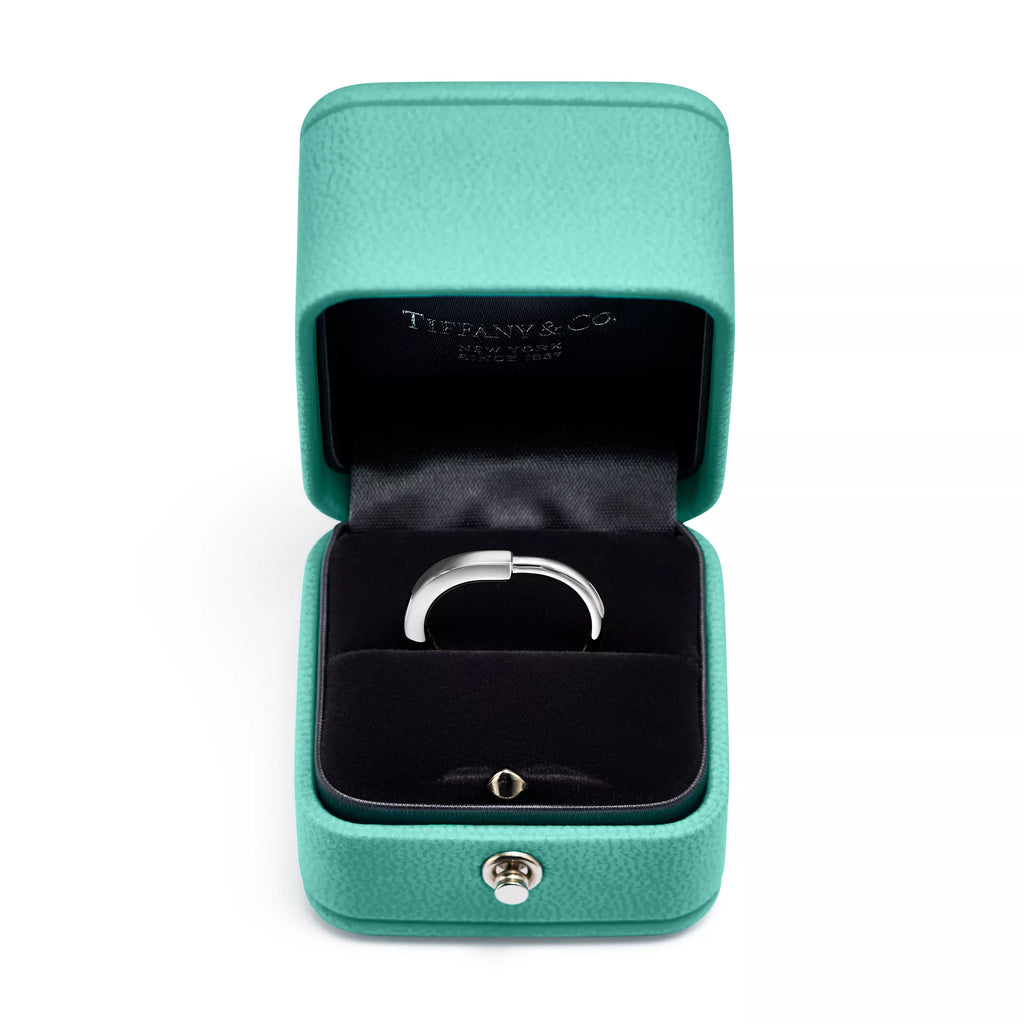 Tiffany&Co. Lock Ring , Silver