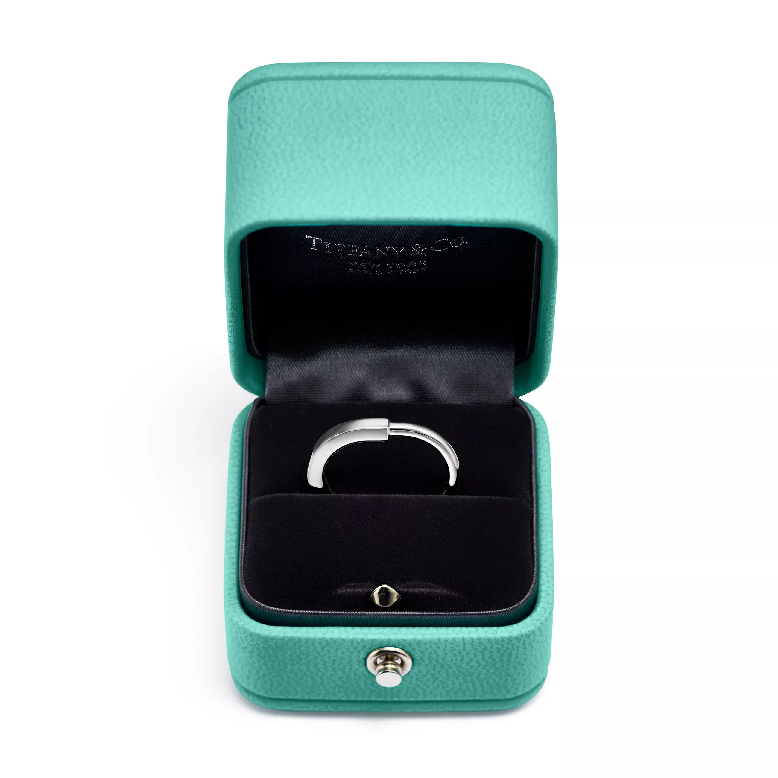 Tiffany&Co. Lock Ring , Silver