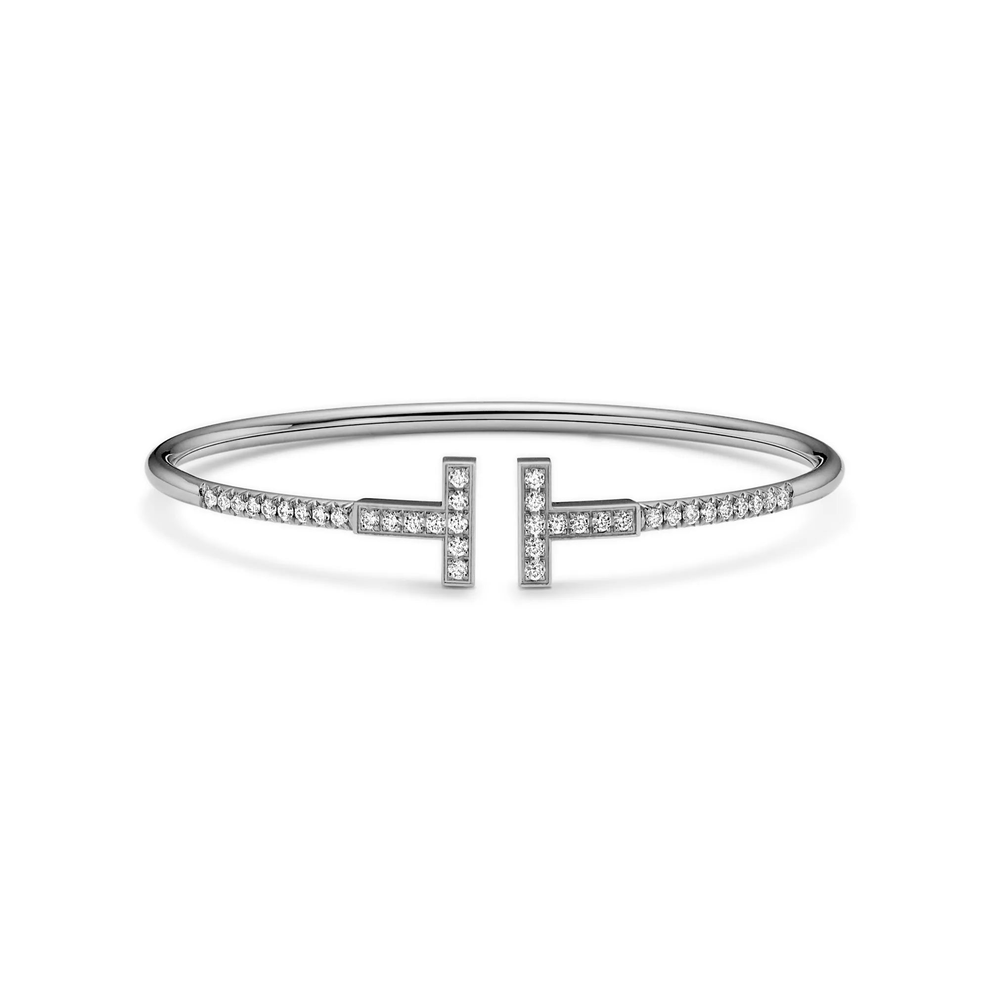 Tiffany&Co. T Bracelet Diamond