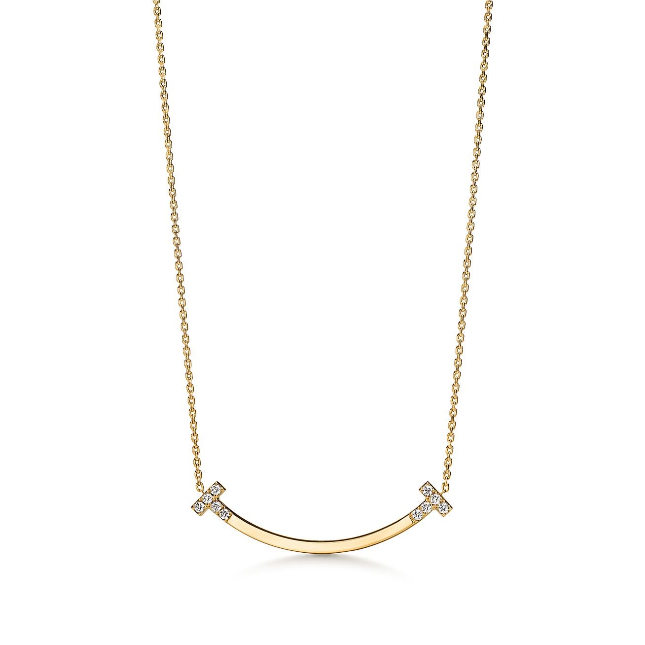 Tiffany&Co. T Smile Necklace