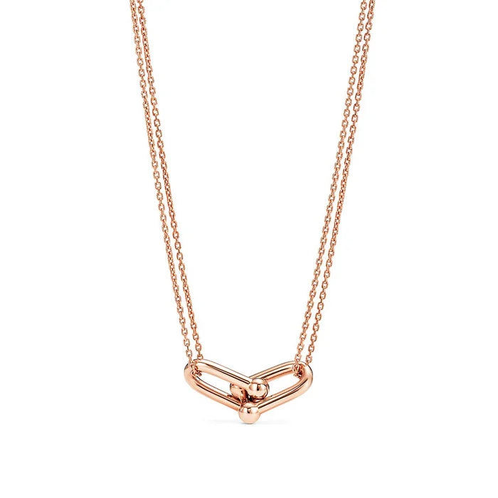 Tiffany&Co. Double Link Pendant