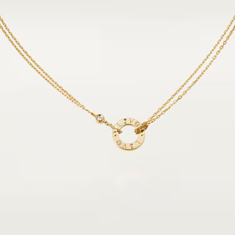 Cartier Love Pendant Gold