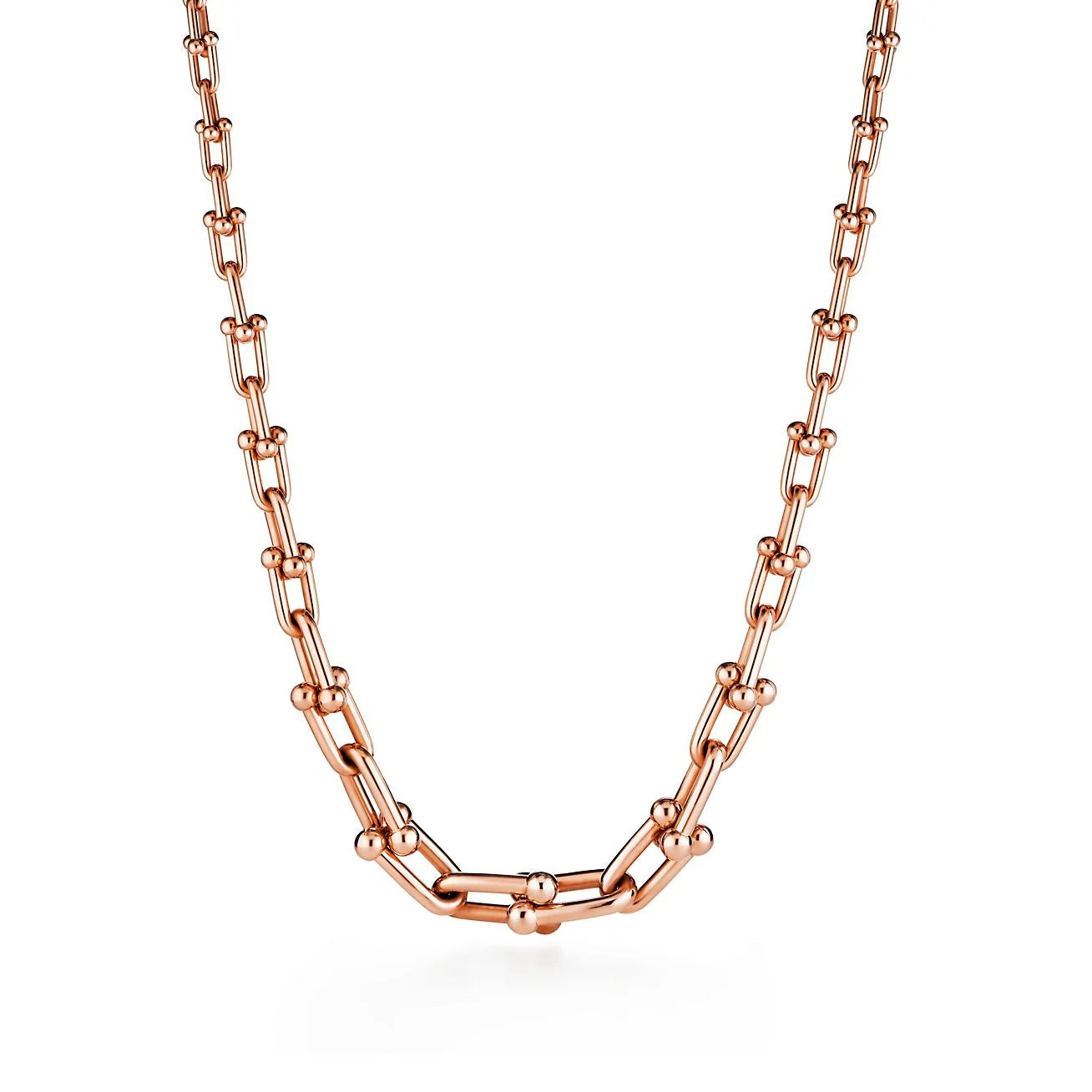 Tiffany&Co. Link Rose Gold Necklace