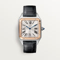 Santos De Cartier Two-tone x White ( Large Model )