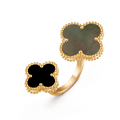 Van Cleef & Arpels Magic Alhambra Between The Finger Ring , Mother Of Pearl , Onyx