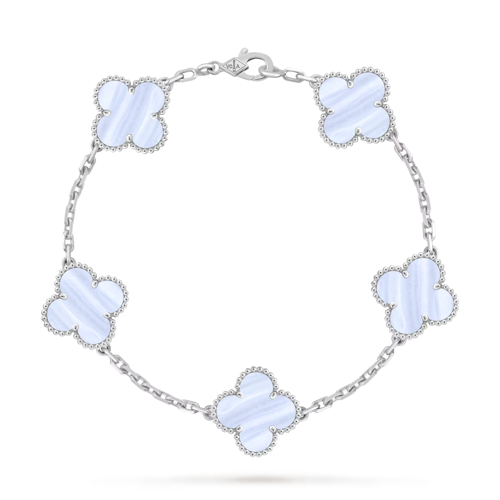 Van Cleef & Arpels Vintage Alhambra Bracelet ( Chalcedony )