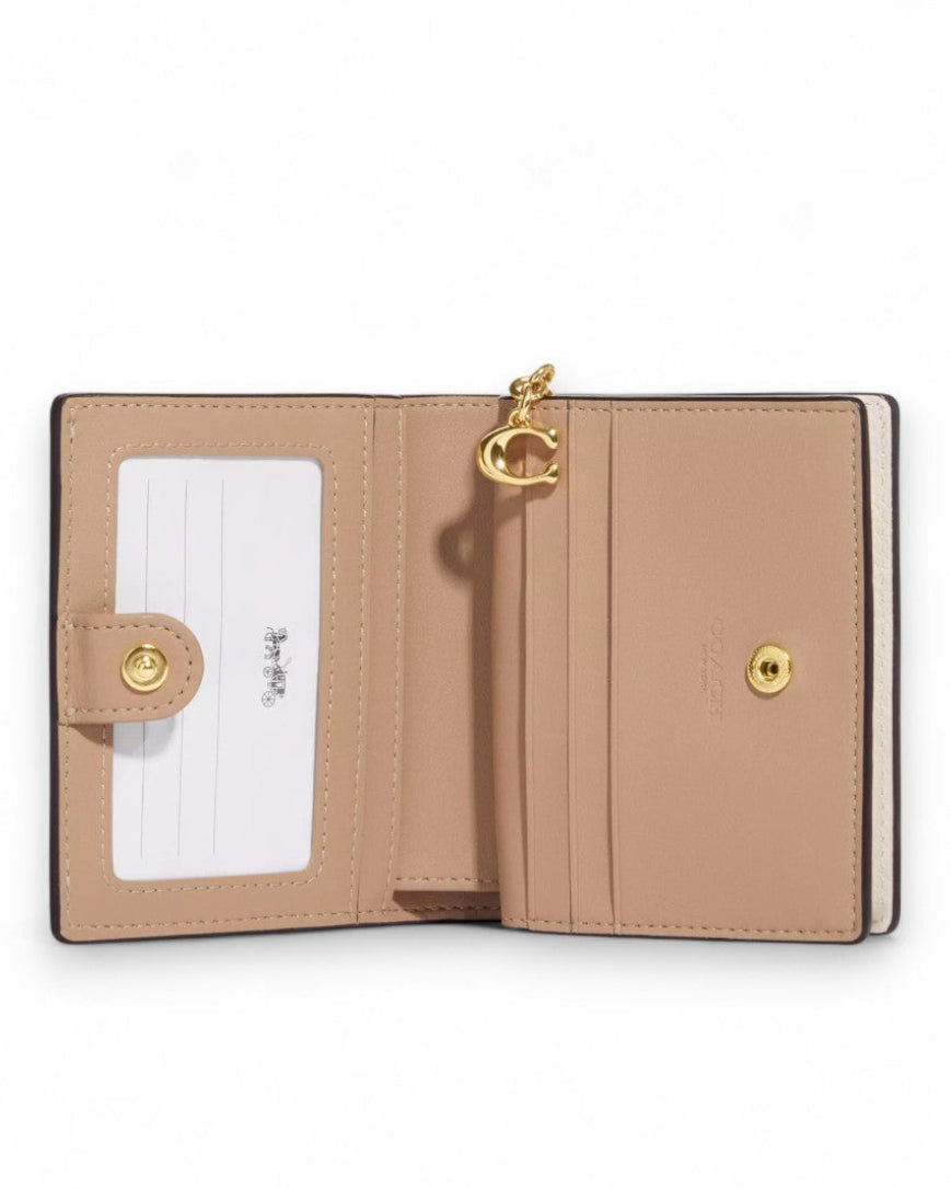 Coach Snap Wallet With Dancing Kitten