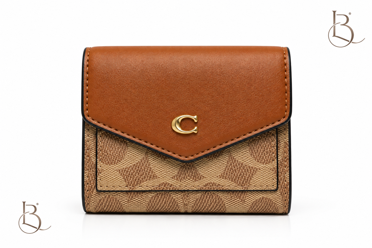 Coach wallet brown
