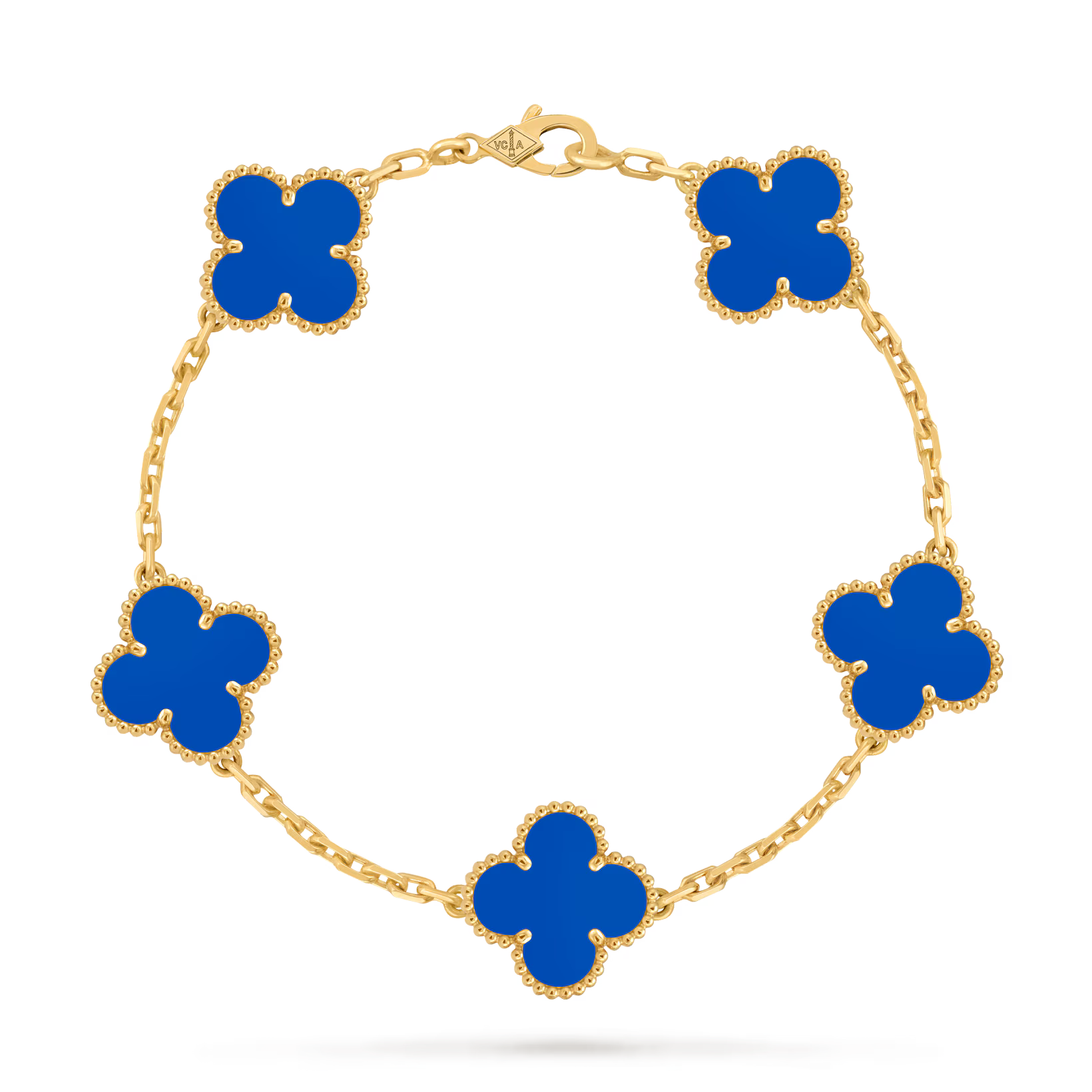 Van Cleef & Arpels Vintage Alhambra Bracelet ( Agate )
