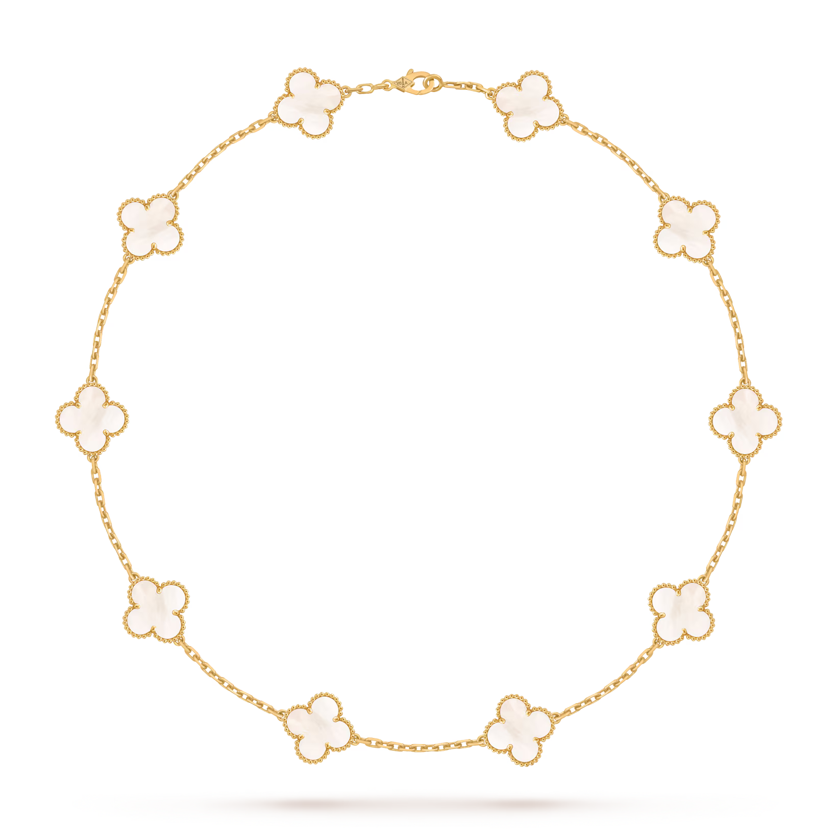 Van Cleef & Arpels 10 Motifs Mother of Pearl Necklace