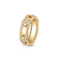 Van Cleef & Arpels Perlée sweet clovers ring , Diamond